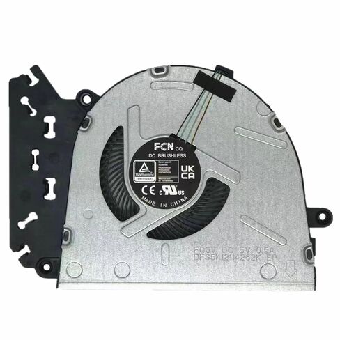 1PCS مروحة تبريد CPU CPU المحمول لـ 15-FC 250 G10 255 G10 15-FC0093DX 15-FC0039WM Series N38474-001 N38473-001 N38472-001 DFS5K121 in Kuwait