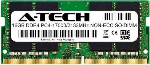 وحدة A-Tech 16GB لـ LENOVO IDEAPAD 320-15ABR 80XS متوافقة مع DDR4 2133MHz PC4-17000 NONCC SODIMM 1.2V-جهاز كمبيوتر محمول واحد وذاكرة الدفاتر (ATMS397708A33989X1) in Saudi Arabia