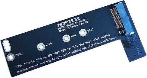 M.2 SSD TO M1NI 2014 أواخر A1347 MEGEN2 MEGEM2 MEGEQ2 بطاقة محول in Saudi Arabia