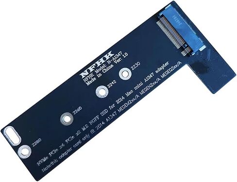 M.2 SSD TO M1NI 2014 أواخر A1347 MEGEN2 MEGEM2 MEGEQ2 بطاقة محول in Saudi Arabia