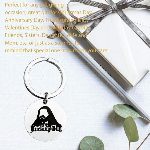 BLEOUK Vampi TV Show Lover Gift Nando Fucking Guy Keychain in Saudi Arabia