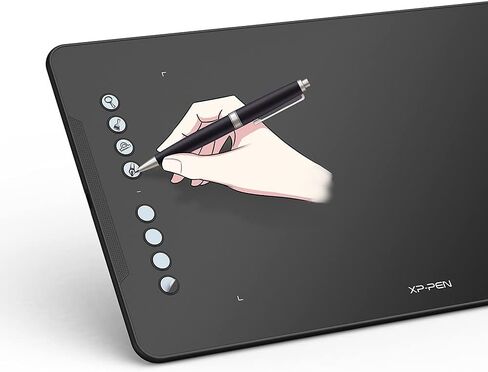 XPPen Deco 01 V3 Drawing Tablet 10x6.25 Graphics Tablet with 16384 Levels Pressure XPPen Shortcuts Stickers for XPPen Drawing Pen Tablets and Pen Displays in Saudi Arabia