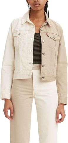 Levi's womens Original Trucker Spliced Denim Jacket in Saudi Arabia