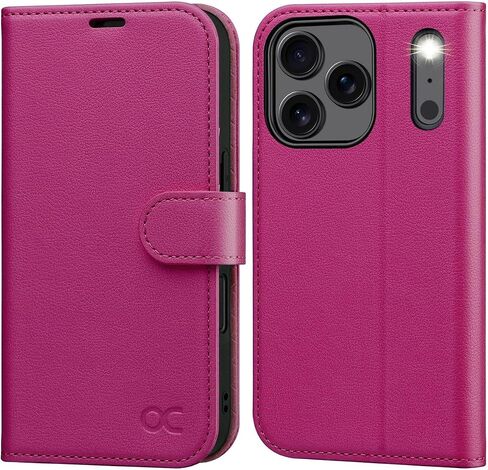 OCASE Compatible with iPhone 17 Pro Max Wallet Case, PU Leather Flip Folio Case with Card Holders RFID Blocking Kickstand [Shockproof TPU Inner Shell] Phone Cover 6.9 Inch 2025, Diamond Check Blue in Kuwait