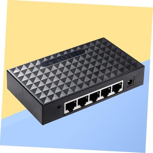 HOMSFOU 100M PORT MBPS ETHERNET عالي السرعة شبكات شبكية فاصل لشبكات سطح المكتب منافذ الاستشعار التلقائي المتوافق مع أجهزة MBPS متوافقة in Saudi Arabia