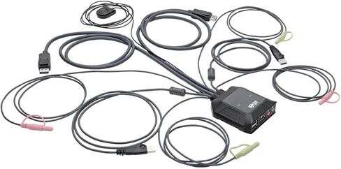 TRIPP LITE 2-PORT USB Displayport Cable KVM Switch W A/V Sharing Peripheral in Saudi Arabia