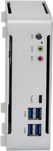Hunsn 4K Mini PC ، كمبيوتر سطح المكتب ، خادم ، Intel Quad Core I5 ​​7300HQ ، Windows 11 Pro أو Linux Ubuntu ، BM21 ، DP ، HDMI ، 6 X USB3.0 ، Type-C ، LAN ، Smart Fan ، 32G RAM DDR4 ، 512G SSD in Kuwait