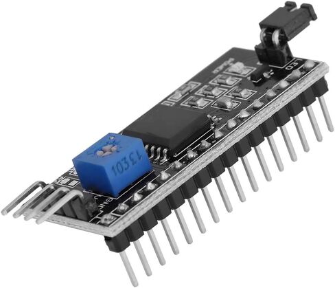 واجهة محول LCD ، LCD1602 لوحة محول IIC/I2C واجهة 5V لوحة توسيع وحدة المحول ل 1602 أجزاء روبورت LCD in Saudi Arabia