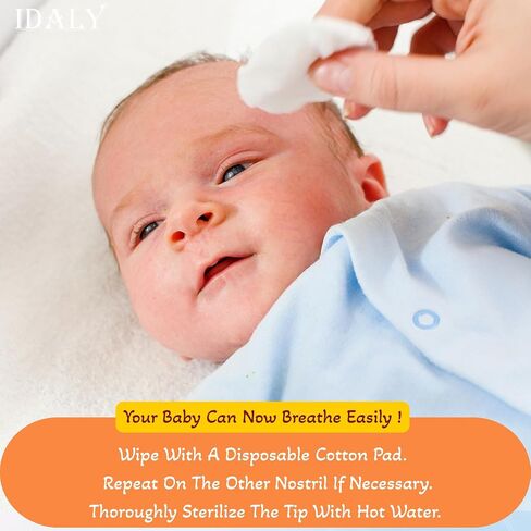 Idaly - 8 Nasal Syringe Tip, Silicone Tips for Nasal Syringe for Baby - 8 Spare Nasal Syringe Tip. in Saudi Arabia