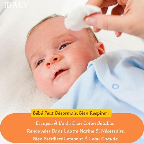 Idaly - 8 Nasal Syringe Tip, Silicone Tips for Nasal Syringe for Baby - 8 Spare Nasal Syringe Tip. in Saudi Arabia