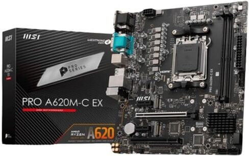 MSI Motherboard Pro A620M-C EX AMD A620 in Saudi Arabia