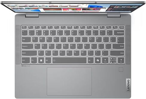 Lenovo Ideapad 5i 2-in-1 laptop-14 "Wuxga (1200p) Touchnes ، Intel 10-Core 7 150U (Beats I7-1355U) ، Copilot AI ، Photeprint Reader ، Backlit Keyboard ، Windows 11 Pro ، Luna Gray | 16GB RAM + 1TB SSD in Kuwait