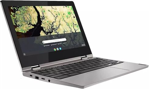 Lenovo Chromebook C340 2-in-1 محمول قابلة للتحويل في معالج Intel Silver حتى 3.6 جيجا هرتز 4GB DDR4 32GB EMMC 11.6in IPS Touchscreen BT WebCAM (متجدد) in Kuwait