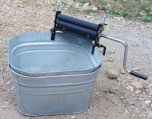 Wisemen Trading Hand Wringer Black and Stainless Steel (Black) Proudly 100% Made in USA in Kuwait