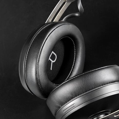 SOULWIT Earpads Replacement for Sennheiser Momentum 3 Wireless Noise Cancelling Over/Around-Ear Headphones, Ear Pads Cushions with Soft Protein Leather, Noise Isolation Memory Foam - Black in Saudi Arabia