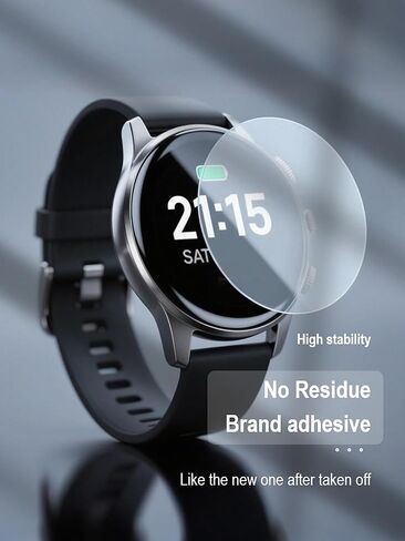 [4Pcs Screen Protector for Garmin Forerunner 970【PET Film】(Not Tempered Glass)+ [4Pcs] Silicone Anti-dust Plugs,【Full Coverage】【Anti-Scratch】【Bubble-Free】【Easy Installation】 in Saudi Arabia