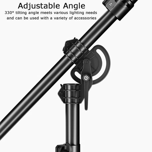 C Light Stands, Adjustable Height 134-400cm,Can Bear 5kg Light Tripod,for Reflector Umbrella Softbox Photography Studio in Saudi Arabia
