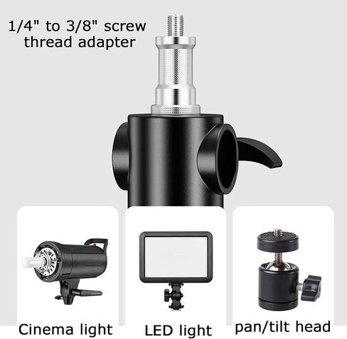 C Light Stands, Adjustable Height 134-400cm,Can Bear 5kg Light Tripod,for Reflector Umbrella Softbox Photography Studio in Saudi Arabia