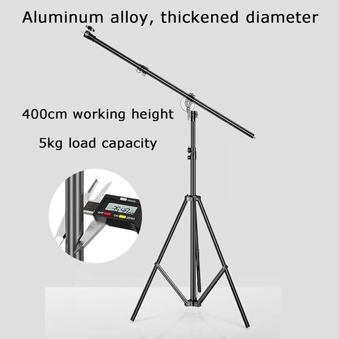C Light Stands, Adjustable Height 134-400cm,Can Bear 5kg Light Tripod,for Reflector Umbrella Softbox Photography Studio in Saudi Arabia