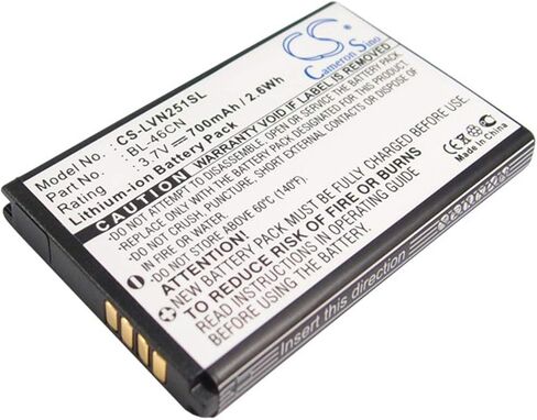 VI VINTRONS Battery for LG A340, Cosmos 2, Cosmos 3, VN251, vn251s, vn360, Wine III, in Saudi Arabia