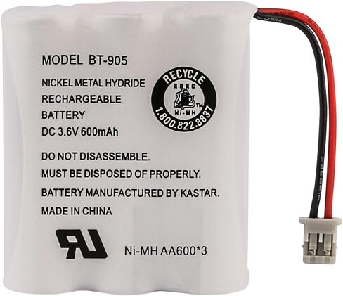Kastar 6-Pack Battery Replacement for Uniden BT-905 BT905 BP-905 BP905 BT-1006 BT-800 BT800 BP-800 BP800, EXI5560 EXI5660 AE-255 B1000 B300 B300A B900 BATT-3AAB BBTY-0300001 BBTY0300001 BBTY-0444001 in Saudi Arabia