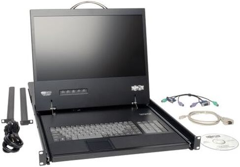 Tripp Lite B070-016-19 16 Port NetCommander Console CAT5 KVM مع 19 "LCD in Saudi Arabia