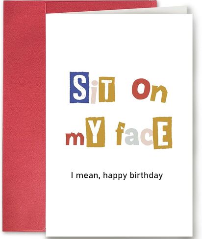 SuperShunhu Funny Greeting Card, Texts to Mom, Ideal Mother’s Day Gift, 8 x 5.7 inches, Modern, Cardstock, Premium Red Envelope in Kuwait