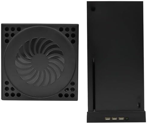 مروحة التبريد لسلسلة Xbox Series X ， موقف تبريد سطح المكتب المدمج في 2 من المعجبين Turbo مع كابل USB Cable USB-C القابل للتعديل 3 in Saudi Arabia
