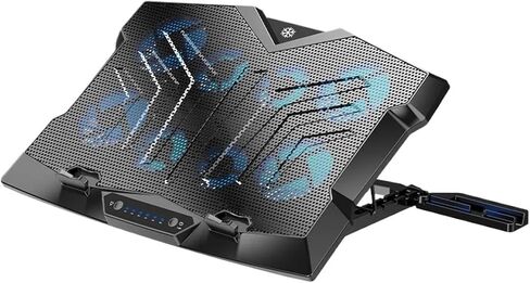 لعبة RGB المحمول Cooler 2 USB Ports 8 مراوح لعبة LED LED LED LID CAPTOP مبرد مناسبة ل 13-19 بوصة كمبيوتر محمول MACBOOK حامل in Saudi Arabia