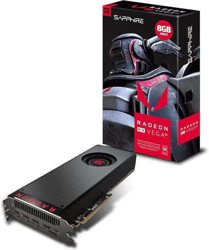 Sapphire Radeon RX Vega 64 8GB HBM2 HDMI/Triple DP PCI-E Graphics Card 21275-02-20G (Renewed) in Kuwait
