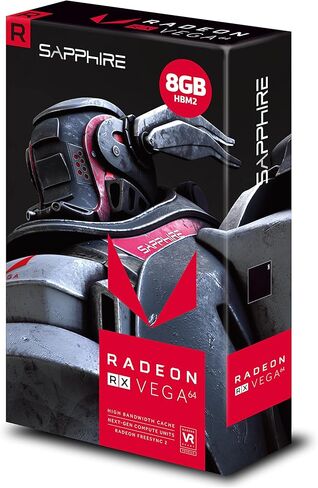 Sapphire Radeon RX Vega 64 8GB HBM2 HDMI/Triple DP PCI-E Graphics Card 21275-02-20G (Renewed) in Kuwait
