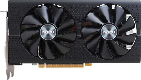 SAPPHIRE RADEON NITRO RX 470 4GB GDDR5 DUAL HDMI / DVI-D / DUAL DP OC (UEFI) PCI-E CARDATIC 11256-10-20G (متجدد) in Kuwait