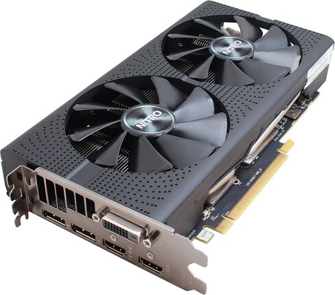 SAPPHIRE RADEON NITRO RX 470 4GB GDDR5 DUAL HDMI / DVI-D / DUAL DP OC (UEFI) PCI-E CARDATIC 11256-10-20G (متجدد) in Kuwait