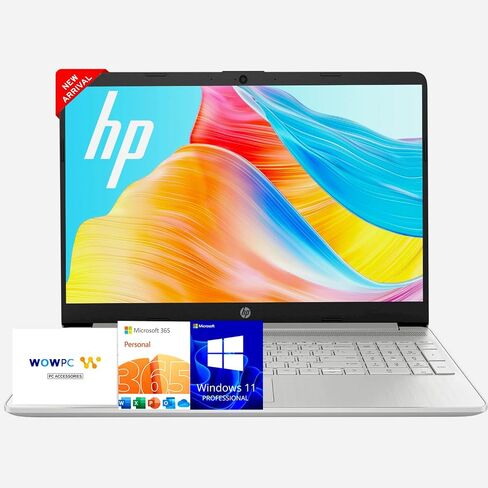 HP 15.6 '' الكمبيوتر المحمول مرة أخرى إلى School Limited Edition مع Microsoft Office 365 ، معالج Intel 4-Core ، 16 جيجابايت RM ، 512 جيجابايت ، 15.6 "Micro Edge LED ، قارئ بطاقة SD ، HDMI ، Windows 11 Pro ، Wowpc USB in Saudi Arabia