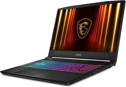 MSI KATANA HX Gaming Maming Captop ، 15.6 "165Hz QHD IPS Display ، 16-Core I7-14650HX (حتى 5.2 GHz ، Geforce RTX 5070 ، AI & VR Ready ، Copilot+ PC ، RGB Backlit Keyboard ، Win 11 Pro ، Black (32GB DDR5 | 1TB SSD) in Saudi Arabia