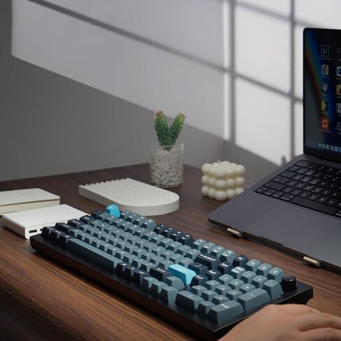 Keychron Q5 Pro اللاسلكي QMK/عبر لوحة المفاتيح الميكانيكية ، 96 ٪ تخطيط مقبض قابل للبرمجة بالكامل تصميم الألومنيوم المزدوج ، مفتاح K Pro Red Hot-swappable لنظام التشغيل Mac Windows-Black in Saudi Arabia