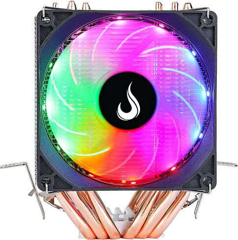 Computer Case Air Cooler - وضع الارتفاع - Gamer - G800-180mm - LED: RGB Rainbow - - Intel: 775/1150/1151/1155/1156/1366 - AMD: AM4/AM2/AM2+/AM3+/FM1/FM1/FM1 in Kuwait