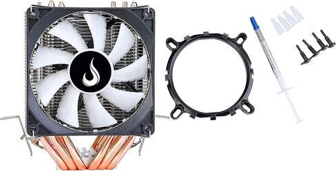 Computer Case Air Cooler - وضع الارتفاع - Gamer - G800-180mm - LED: RGB Rainbow - - Intel: 775/1150/1151/1155/1156/1366 - AMD: AM4/AM2/AM2+/AM3+/FM1/FM1/FM1 in Kuwait