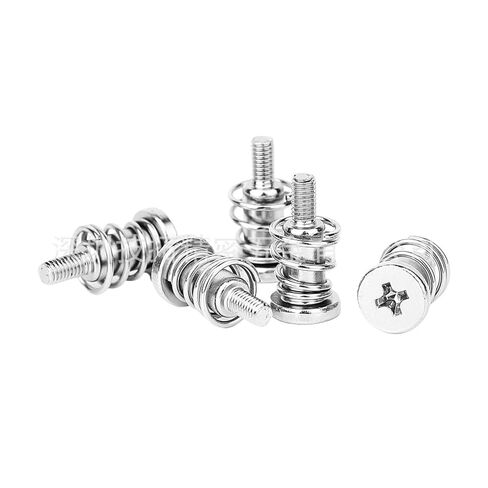 Spring Graphics Card Screws 10pcs M2 M2.5 M3 Springs Screw for Graphics Card Computer CPU Mainboard Radiator Fixing Bolts DIY Step Screws(M3 x 8.1) in Kuwait