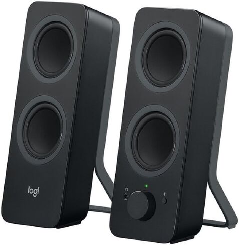 Logitech Z207 - Altifalantes - Para PC - Canal 2.0 - Sem Fios - Bluetooth - 5 واط (إجمالي) - Preto in Saudi Arabia