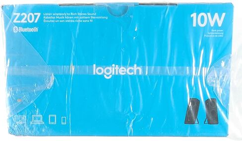 Logitech Z207 - Altifalantes - Para PC - Canal 2.0 - Sem Fios - Bluetooth - 5 واط (إجمالي) - Preto in Saudi Arabia