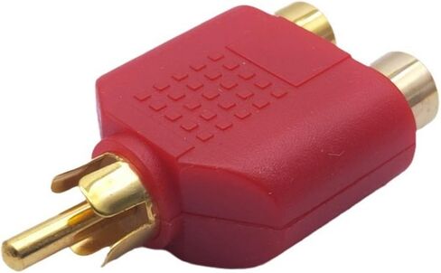 Auditory Y Adapter Splitter Cable Adapter1 Male to 2 Female for Extending Auditory Video Cables Connectors 1PC in Saudi Arabia