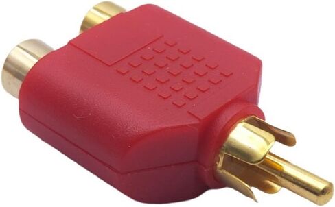 Auditory Y Adapter Splitter Cable Adapter1 Male to 2 Female for Extending Auditory Video Cables Connectors 1PC in Saudi Arabia