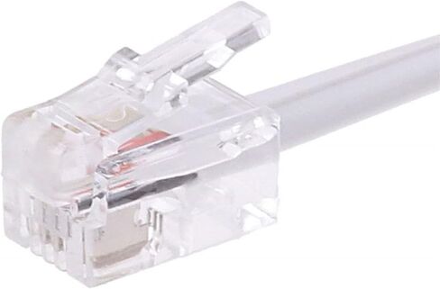 1 Set Telephone Cord Detangler 360 Degree Rotating Landline Cable Telephone Handset Cord RJ9 Phone Cord Detangler in Saudi Arabia