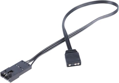 4Pin LED Light Strips Extension Wire Sync Light Cable for HDLL120 Fan Light Adapter Cable to Motherboard 5v3Pin in Saudi Arabia
