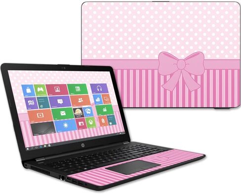 Skin Mayyskins متوافق مع جهاز الكمبيوتر المحمول HP 15T 15.6 "(2017) - PINK الحاضر | حماية ، دائمة ، وغطاء ملصق فينيل ، سهلة التطبيق ، إزالة ، وتغيير الأنماط | مصنوعة في الولايات المتحدة الأمريكية in Saudi Arabia