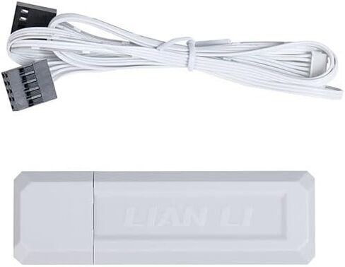 يعمل Lian Li Uni Fan L-Wireless لمحبي الكمبيوتر ، ويعمل مع Sl-Infinity و Cl Wireless و SL & TL Wireless و Strimer Wireless و Hydroshift II مع PWM SATA كابل-أسود (RF-T-B) in Kuwait