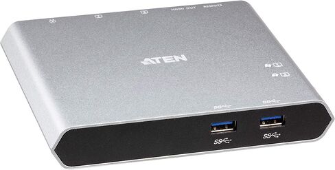 ATEN 2-PORT USB-C Gen 1 Dock Switch مع Power Pass-Thourgh | US3310 المملكة المتحدة | #1 كيلو فولت في السوق رائدة in Saudi Arabia