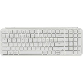 Keychron B2 Pro Ultra-Slim Wireless ZMK Custom Keyboard, 96% Layout Triple-Mode 2.4 G/Bluetooth 5.2/Wired Programmable, Lightweight Quiet Key with Numeric Keypad for Mac/Windows, Ivory White in Saudi Arabia