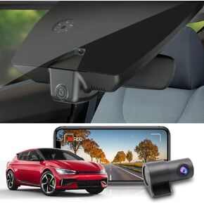 Fitcamx Front 4K+Rear 1080P Dash Cam Adapts for Kia EV6 2022-2025 Light Long Range GT Line Wind, OEM Style, Dual HD Video, Built-in WiFi & APP, Loop Recording, G-Sensor, Easy to Use, 128GB Card in Saudi Arabia